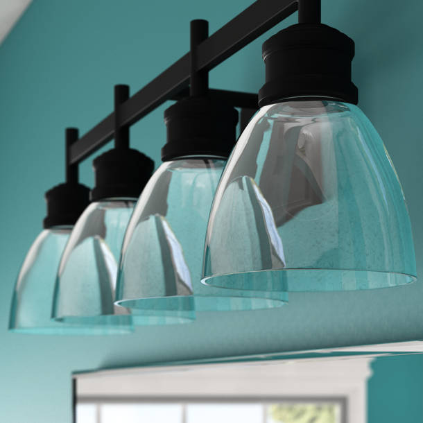 Dovecove 5'' H Glass Bell Lamp Shade ( Screw On ) in Clear Wayfair